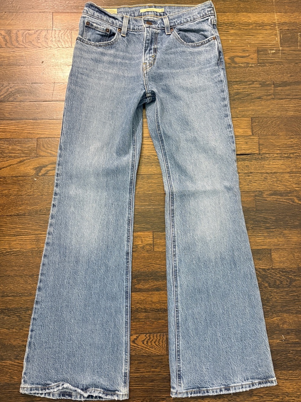 Levi's Light Blue Flare Jeans